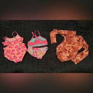Swimwear bundle girls size 6